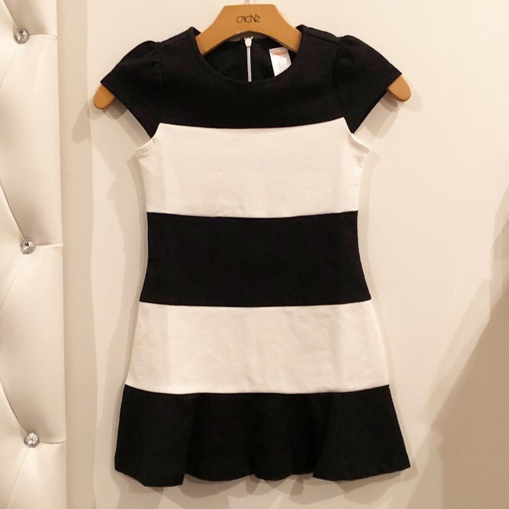 Black and white dress